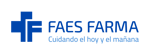 Logo FAES FARMA y claim